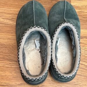 UGG Cream and Gray Slippers